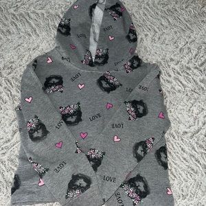 Very‎ cute hoodie with cats detailing